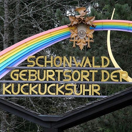 Landhotel Garni Schweizerhaus Schönwald Exterior foto