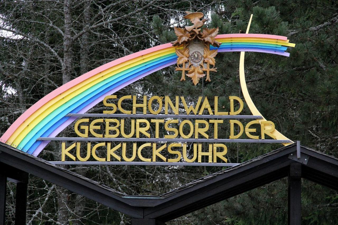 Landhotel Garni Schweizerhaus Schönwald Exterior foto